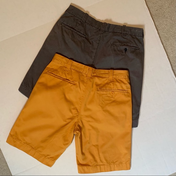 Bundle of 2 EUC J Crew flat-front cotton shorts - Picture 2 of 6